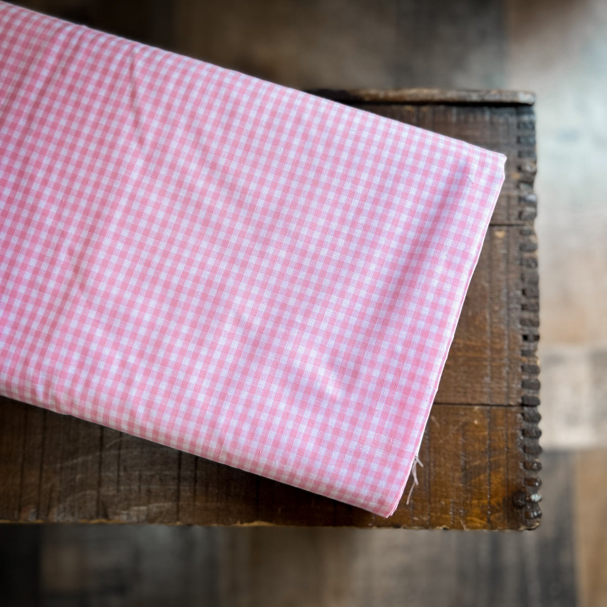 Micro Pink Gingham