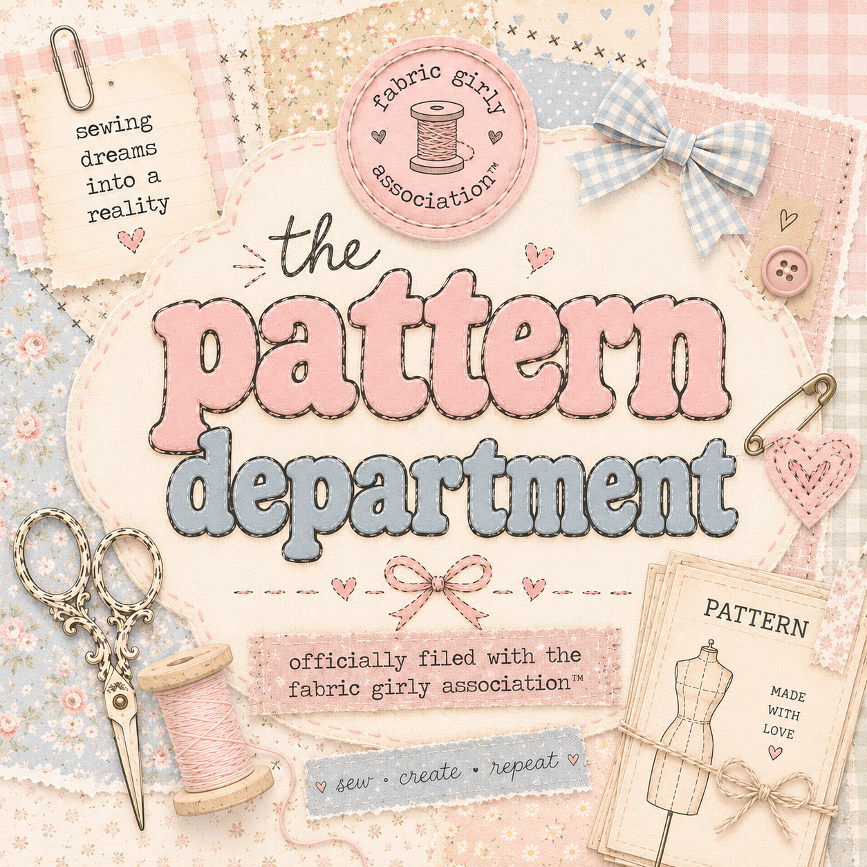 ️ the pattern department – in home sewing co.