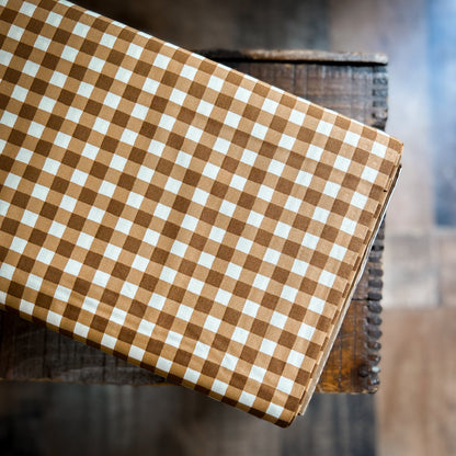 Small Plaid of my Dreams Caramel