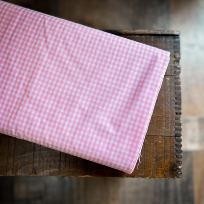 Micro Pink Gingham